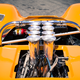 Eight beautiful intake trumpets above the Chevy V8-powered McLaren M6B at Laguna Seca’s Monterey Historics. Photo Credit: McLaren